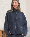 Quilted Jacket with Pockets