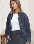 Quilted Jacket with Pockets