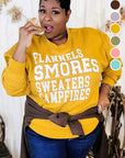 Flannels, Smores, Sweaters Chenille Sweatshirt