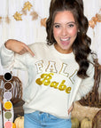 Fall Babe Ideal Chenille Sweatshirt