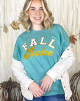 Fall Babe Ideal Chenille Sweatshirt