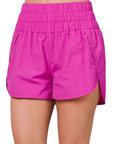 Zenana Windbreaker Running Shorts - My Pampered Life Seattle