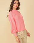 Lumiere Balloon Puff Sleeve Sweater