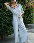 French Terry Jumpsuit w Pockets