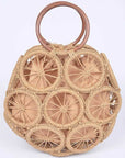 Weaved Cording Summer Clutch