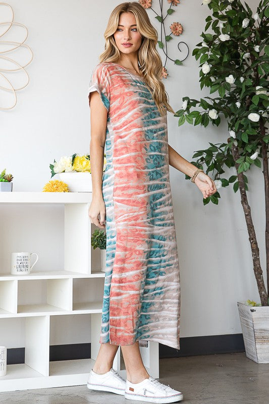 Jade By Jane PLUS Side Slit Maxi Dress