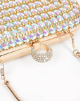 Crystal Iconic Convertible Box Clutch