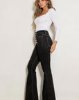 Vibrant M.i.U High Rise Flare Jeans