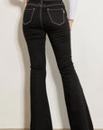 Vibrant M.i.U High Rise Flare Jeans