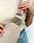 Sutton Sling Crossbody With Woven Strap