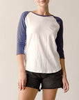 Fabina Cotton Vintage Raglan T-shirt