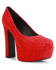 Poppins Glinting Platform High Pumps