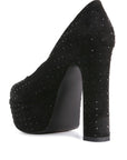 Poppins Glinting Platform High Pumps