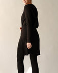 Fabina Bamboo Slim Cardigan With A Hoodie