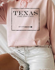 Texas Lone Star State Graphic Hoodie