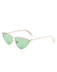 Retro Tinted Flat Lens Fashion Cat Eye Sunglasses