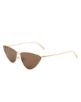 Retro Tinted Flat Lens Fashion Cat Eye Sunglasses