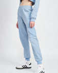 Emory Park Rib Contrast Jogger Pants