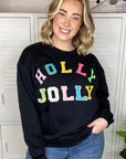 Holly Jolly Chenille Sweatshirt