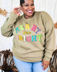 Merry and Bright Chenille Sweatshirt