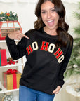 Ho Ho Ho Chenille Sweatshirt