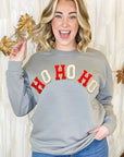 Ho Ho Ho Chenille Sweatshirt