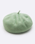 Brushed Wool Structure Beret