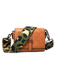 Small square Crossbody Shoulder Bag wide strap - Online Only