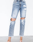 Insane Gene High Rise Straight Jeans