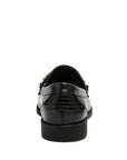 Vouse Low Block Loafers Adorned With Golden Chain