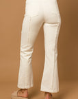 Gilli Frayed Hem Flare Pants - Online Only