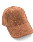 Breezy Tweed Ball Cap Fall Fashion Autumn Hat