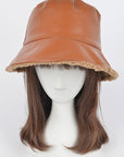 Reversible Faux Fur Bucket Hat