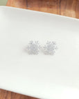 Snowflake Stud Earrings
