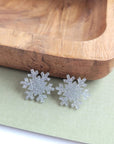 Snowflake Stud Earrings