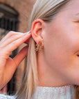 Gingerbread Man Stud Earrings