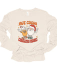 PLUS Hot Cocoa Christmas Movies Tee Long Sleeve Tee