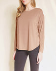 Fabina Bamboo Dolman Long Sleeve Top