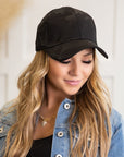 Camo Black Cap Hat