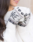 Nordic Snowflake  Mittens