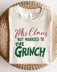 Mrs Claus but Married to the Grinch SS Tee