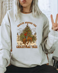 PLUS Cowboy Rockin Around The Christmas Tree Sweatshirt