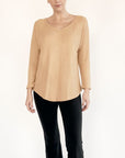 Fabina Bamboo Waffle Loose Fit Top