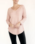 Fabina Bamboo Waffle Loose Fit Top