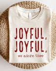 Joyful, Joyful, We Adore Thee Short Sleeve Tee