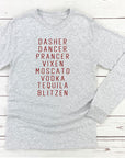 Dasher Dancer Prancer Vixen Boutique Tee