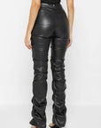 Sexy PU Leather Pants by Claude in Black