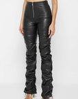 Sexy PU Leather Pants by Claude in Black