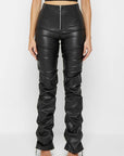 Sexy PU Leather Pants by Claude in Black