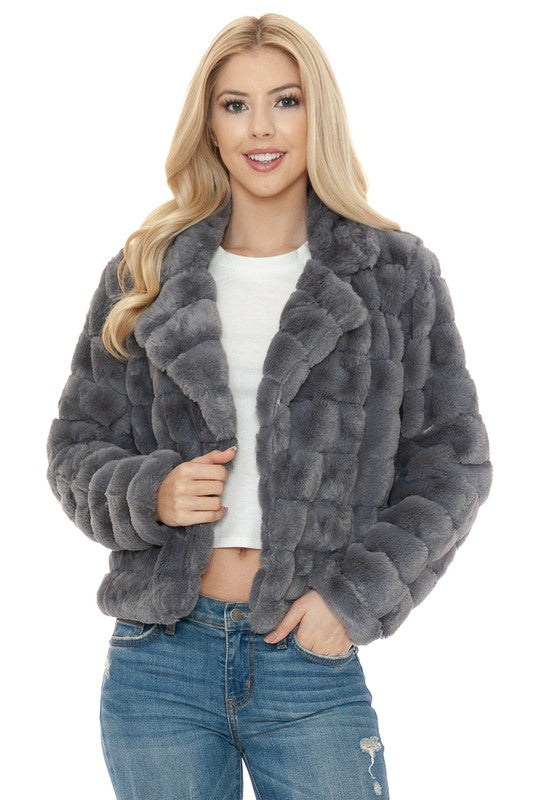 Women&#39;s Faux Fur Jacket